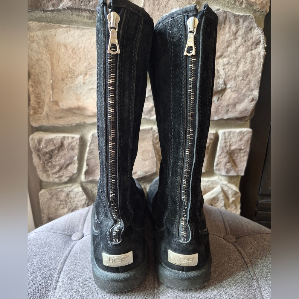 UGG Black Zippered Boots